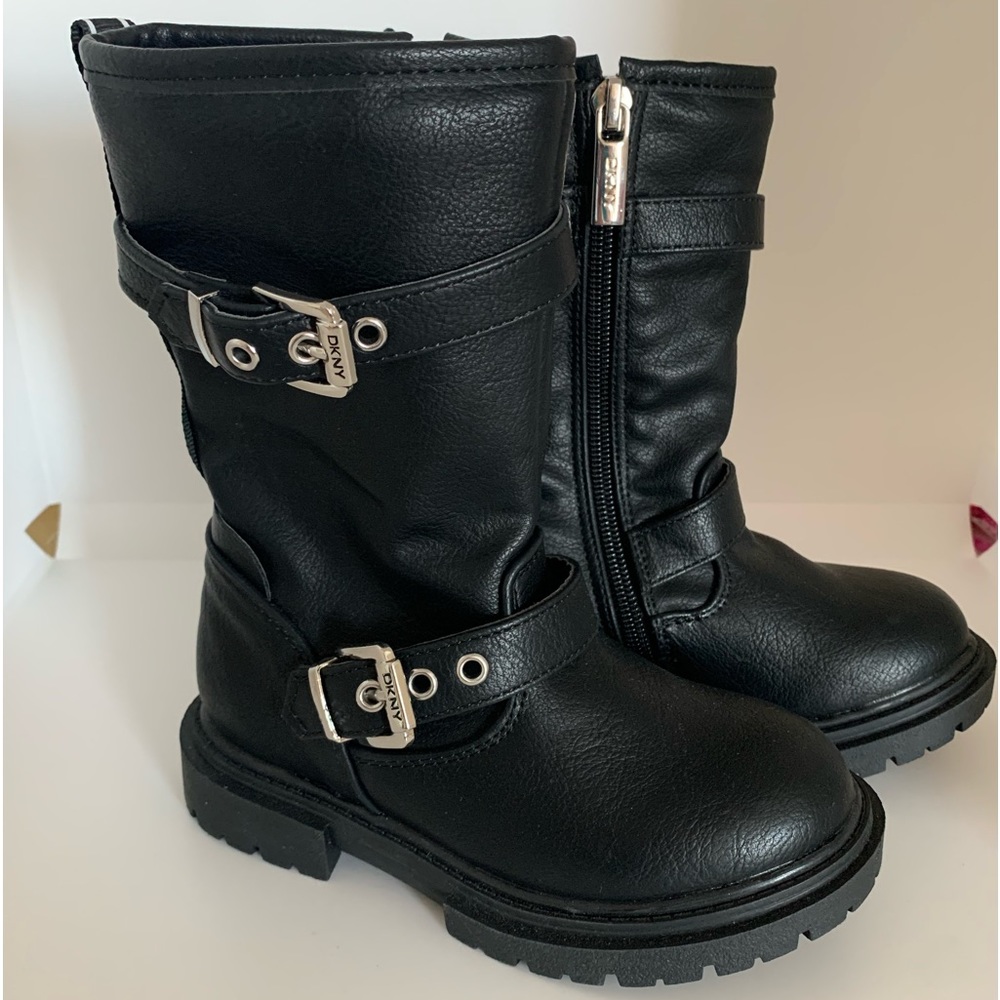NWT- DKNY GIRL MOTO BOOTS